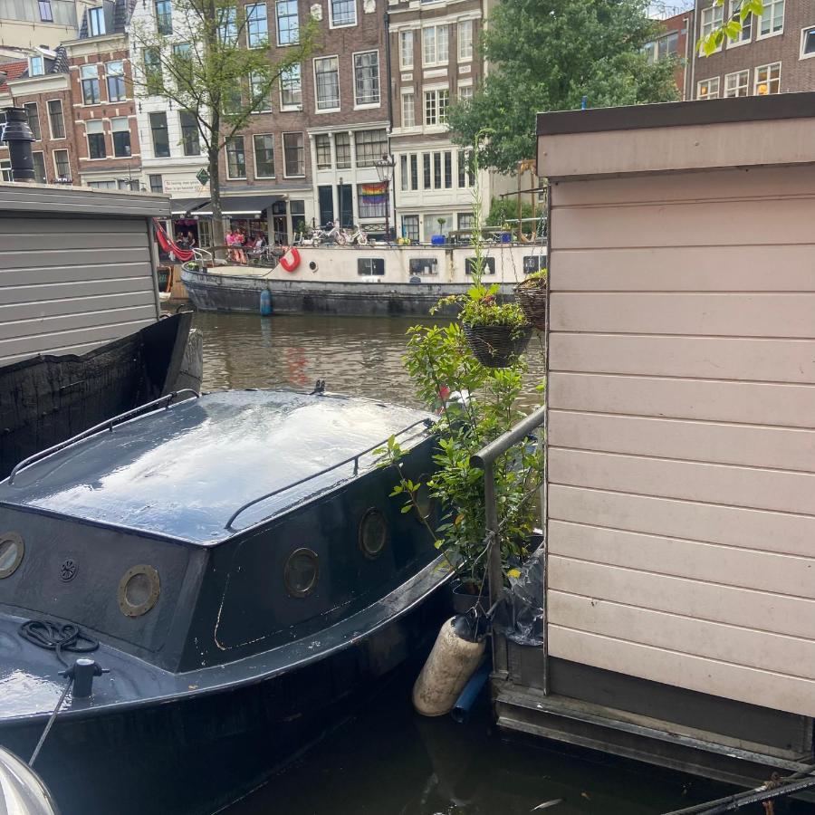 مبيت وإفطار أمستردام Houseboat Bonnie المظهر الخارجي الصورة